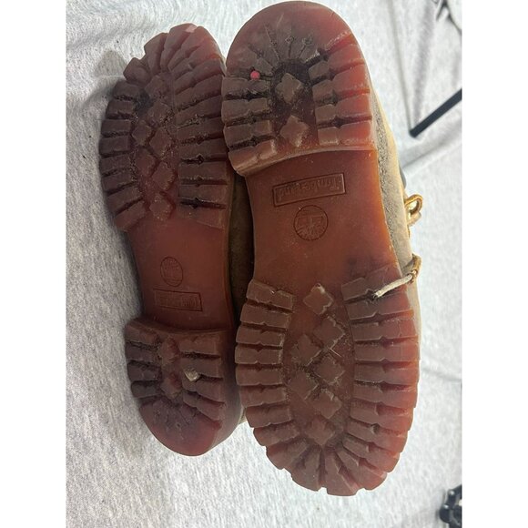 Timberland Pro Boot Men's Size 12M Lace Up Ankle Leather Hiking Wheat Brown - Picture 8 of 8